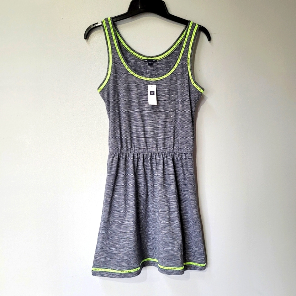Gap Elastic Waist Tank Dress Size Medium